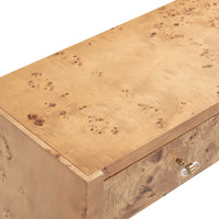 Ada 54" Honey Burl Console Table