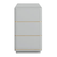 Kace Grey 6 Drawer Dresser - Luxury Living Collection