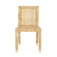 Eden Cream Contract Grade Linen Dining Chair