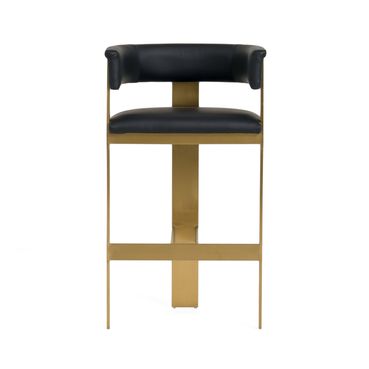 Divine Modern Black & Gold Barstool