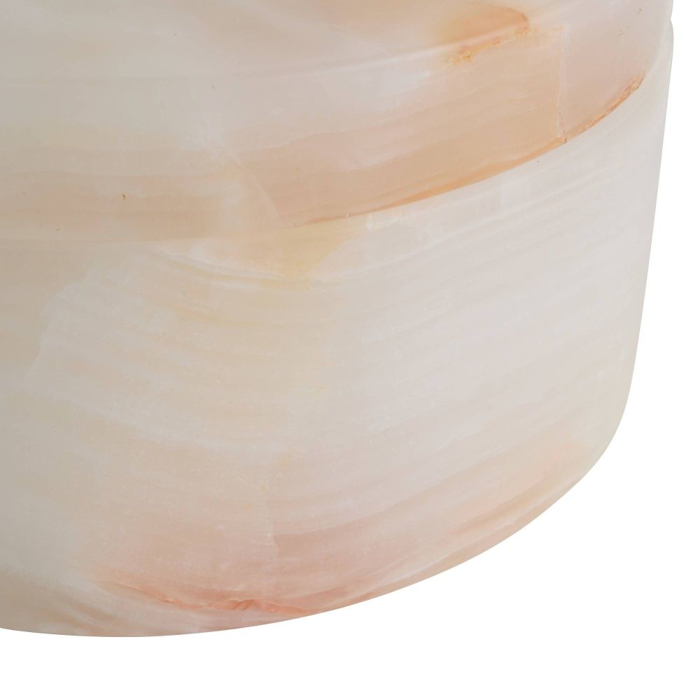 Monet White Onyx Container (2 Sizes Available)