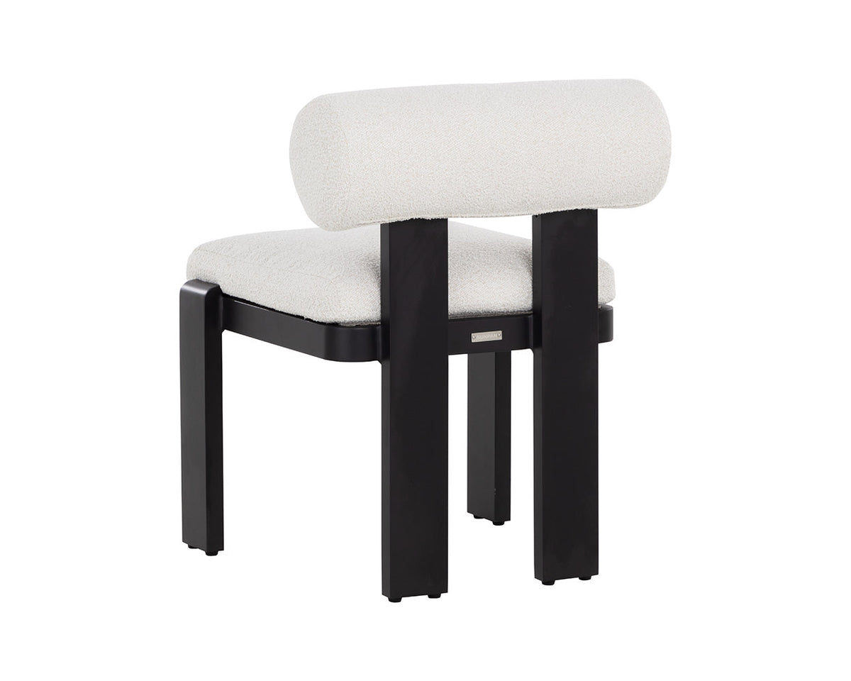 Horris Cream Performance Fabric Indoor/Outdoor Dining Armchair (Set of 2)