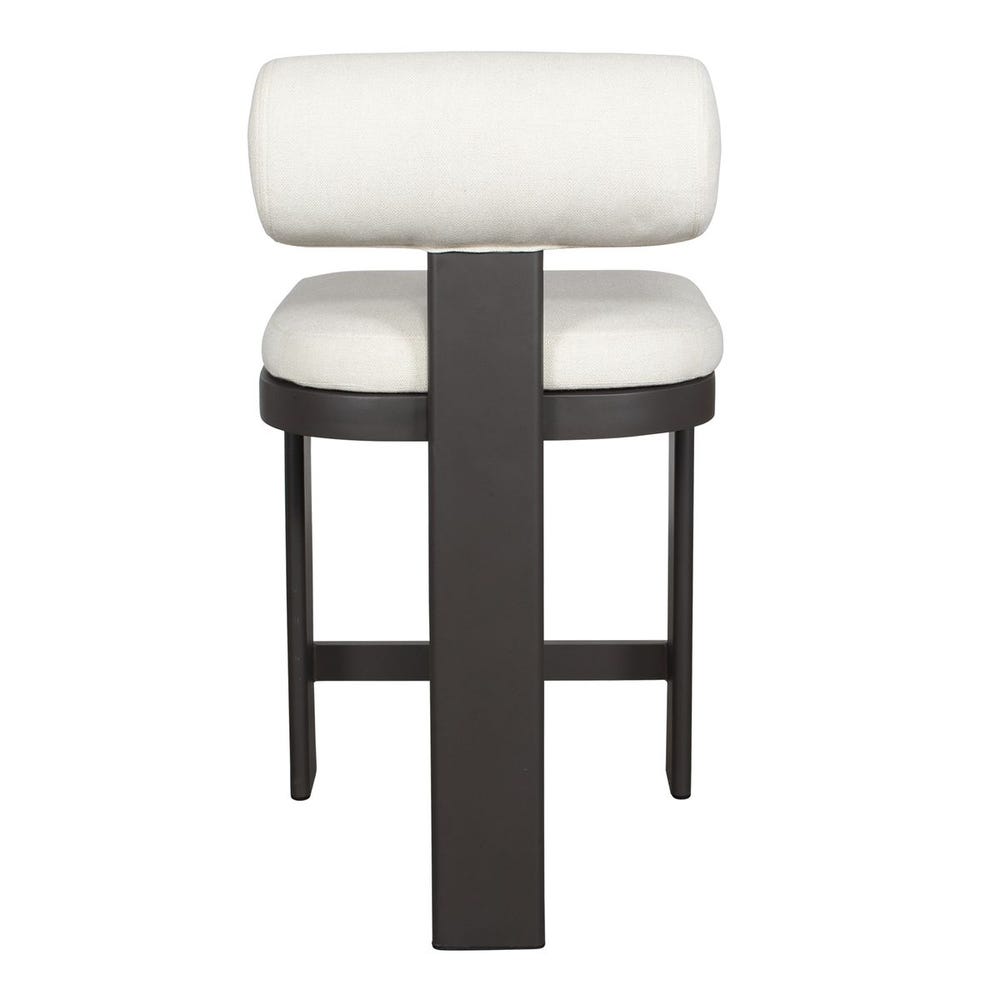 Verah White Outdoor Counter Stool