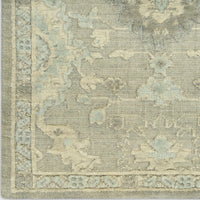 Georgia Grey Blue Hand Loomed Wool Area Rug