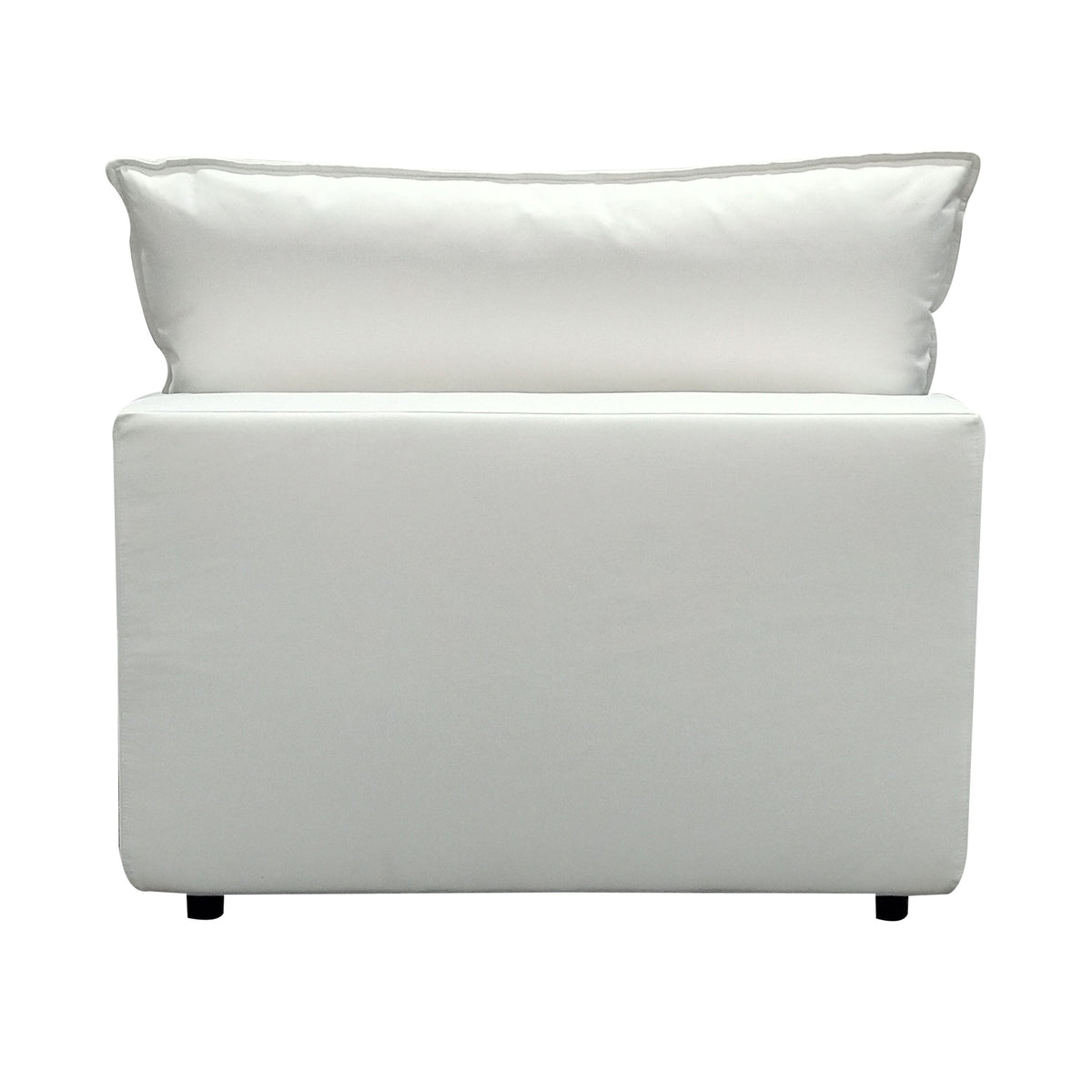 Cali Pearl Performance Fabric Modular Armless Chair