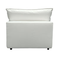 Cali Pearl Performance Fabric Modular Armless Chair