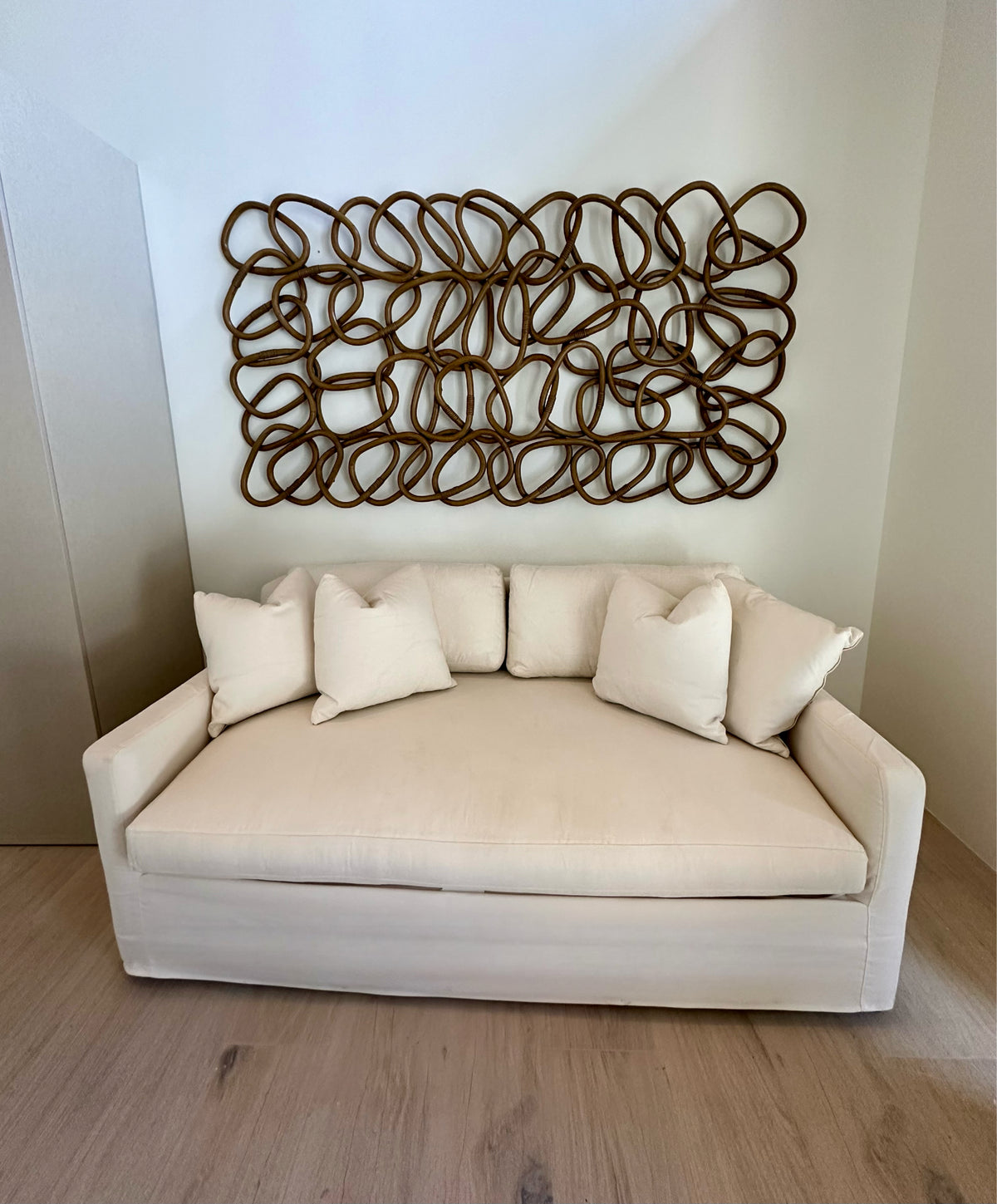 Rattan 45” Wall Decor