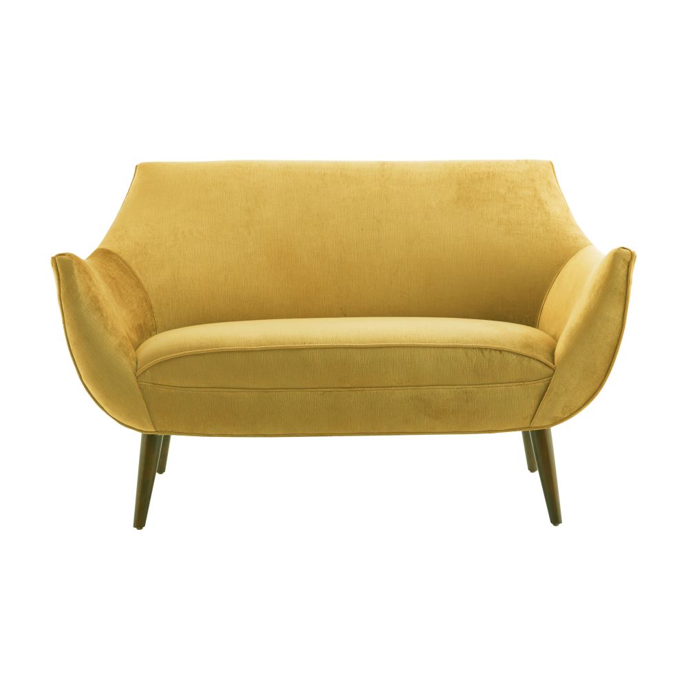 Marigold 53" Velvet Settee