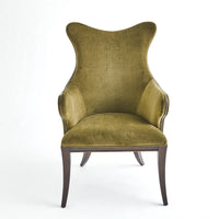 Soho Moss Velvet Chair