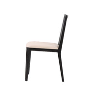 Cane Black Dining Chair (Set of 2)