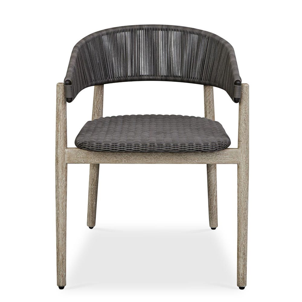 Priscilla All Weather Outdoor Dining Chair (Set of 2)
