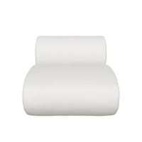 Nimbus Cream Performance Fabric Indoor/Outdoor Modular Armless Chair