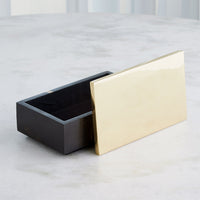 Cosmopolitan Black Marble & Polished Brass Collection