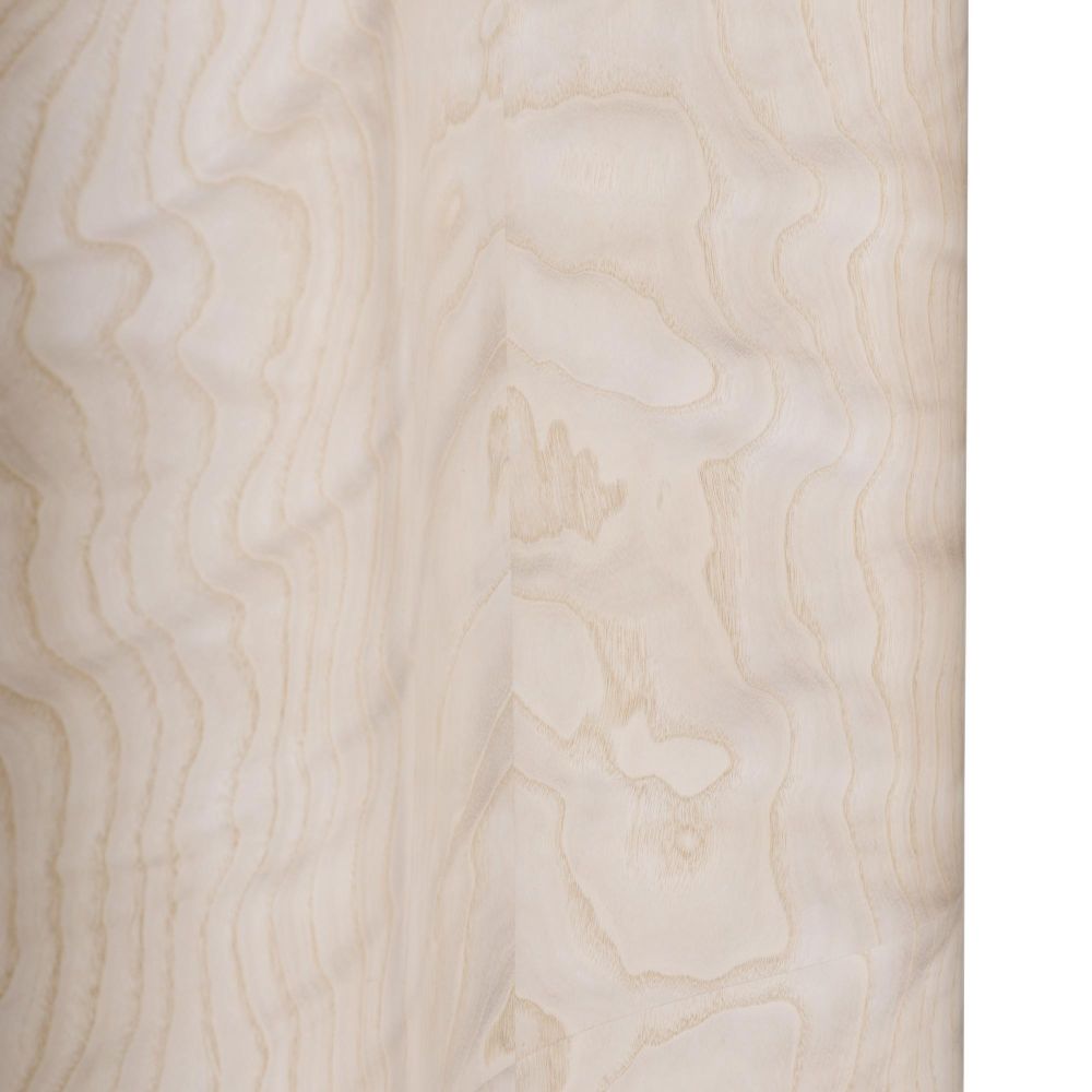Jojo Light Beige Burl Oak End Table