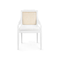Lev White Armchair