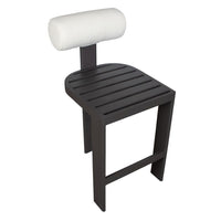 Verah White Outdoor Bar Stool