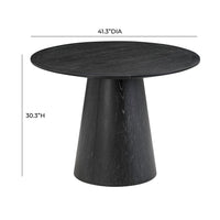 Sammi Round Oak Dining Table (2 Sizes Available 41"-60")