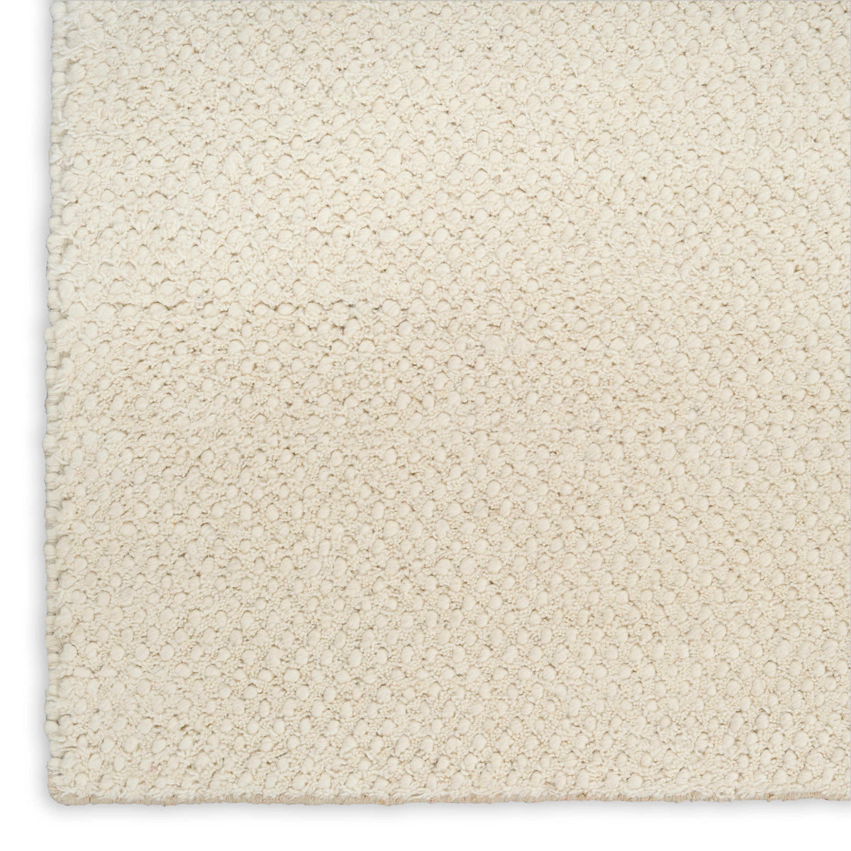 Everly Ivory Wool Blend Area Rug