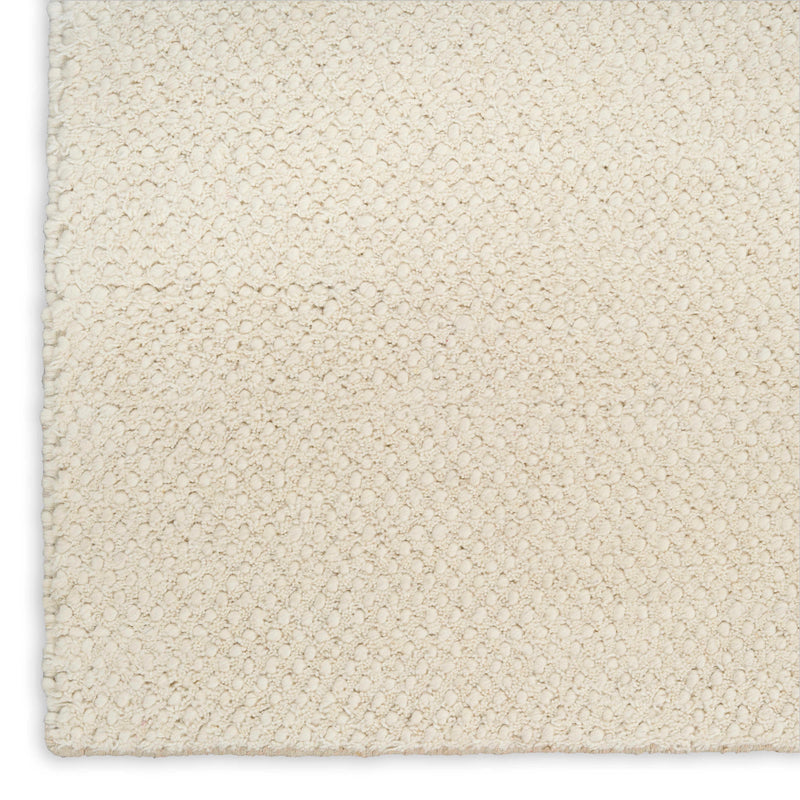 Everly Ivory Wool Blend Area Rug