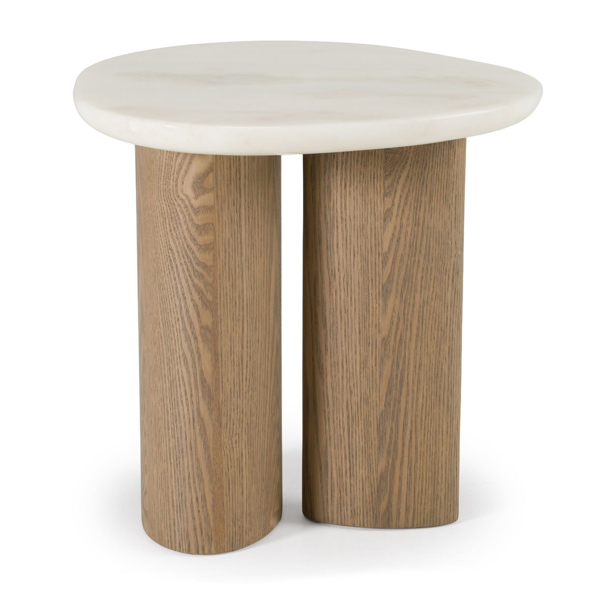 Olin Modern 3-Piece Buckwheat + Onyx Nesting Coffee Table Set