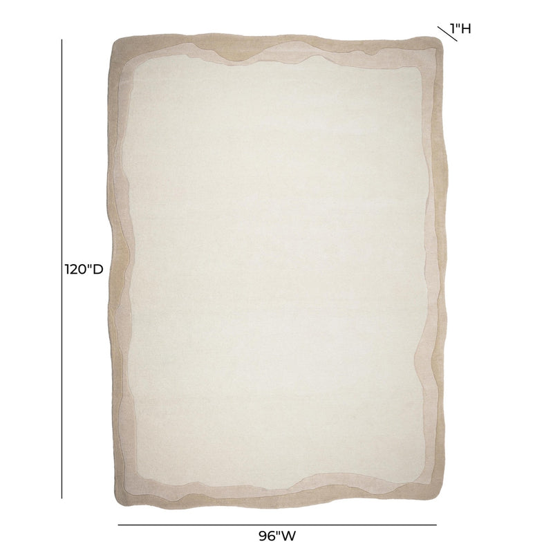 Torrence Curves Tan & Natural Area Rug