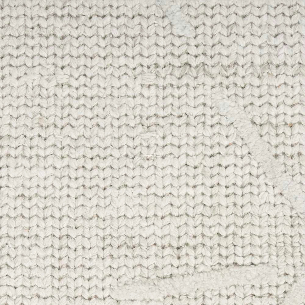 Alexis Modern Rrhythmic Ivory Grey Area Rug