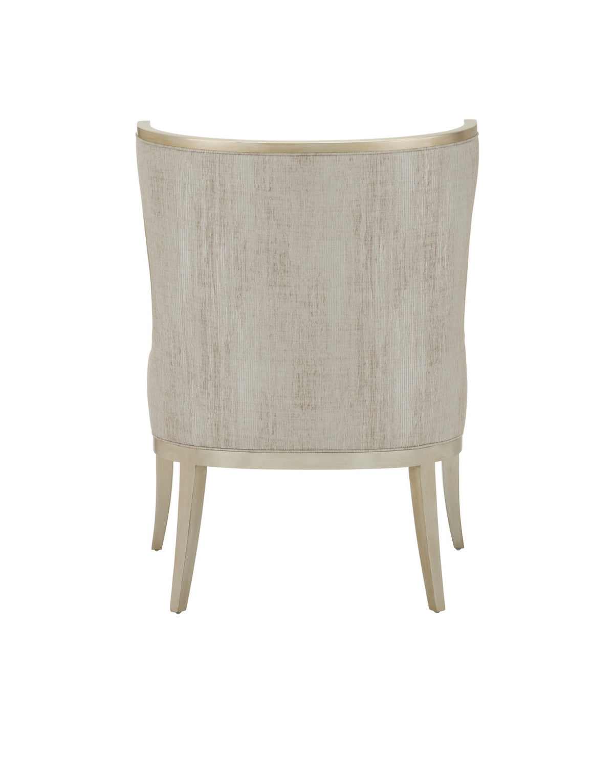 Garson Silver Leaf & Fresh Fine Linen Accent Chair