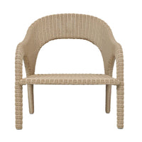Avenue White All Weather Outdoor Lounge Chair