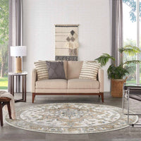 Pheobe Beige Washable Area Rug