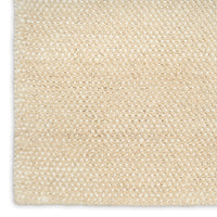 Everly Ivory Beige Wool Blend Area Rug