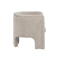 Georgina Chenille Taupe Accent Chair