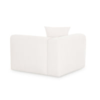 Tereasa Cream Performance Chenille Modular Corner Chair (RAF & LAF)