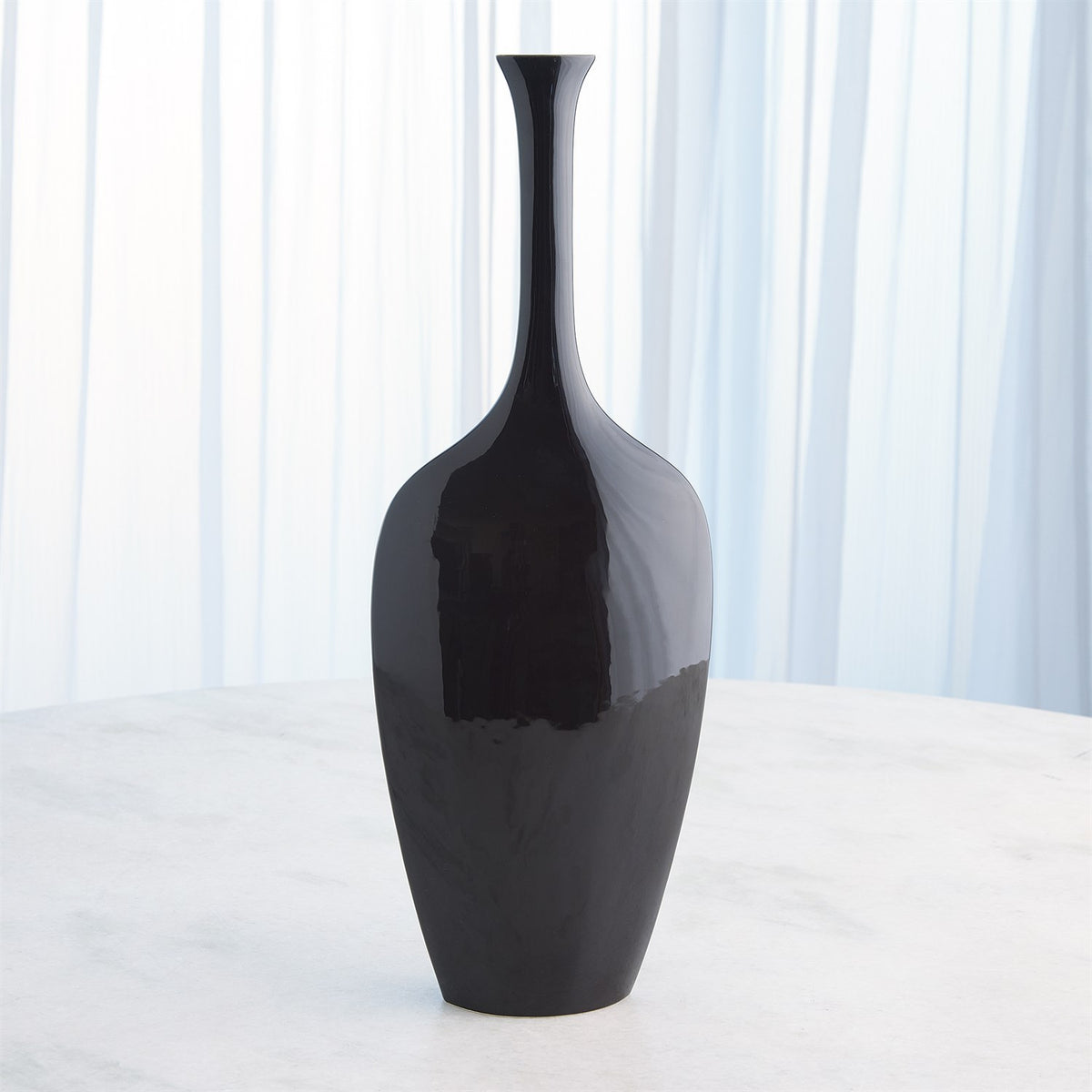 Vera Black Silhouette Vase (3 Sizes Available)