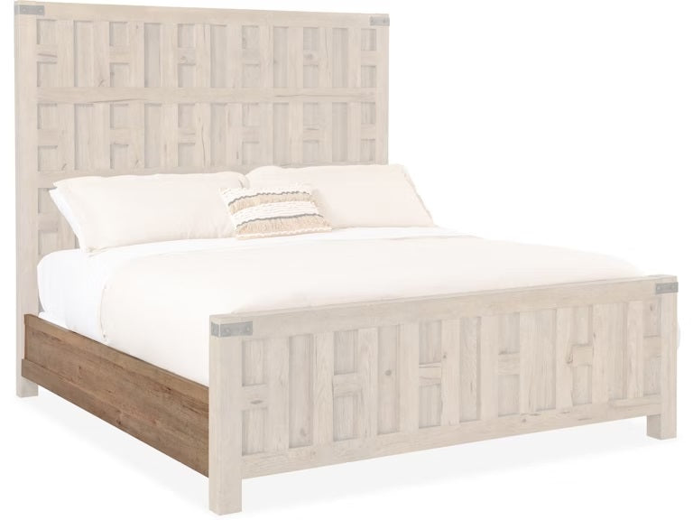 Colt Light Wood Panel Bed