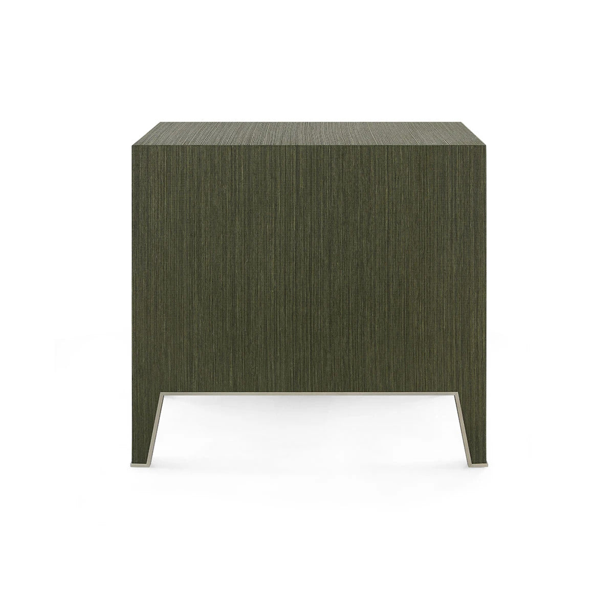 Selena 30" Deep Olive Green & Gold End Table/Nightstand