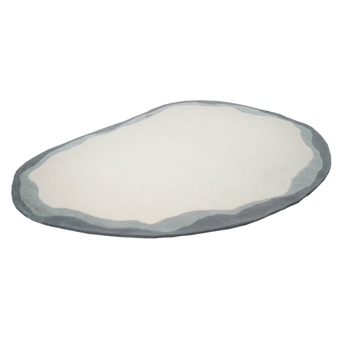 Torrence Curves Grey & Natural Area Rug