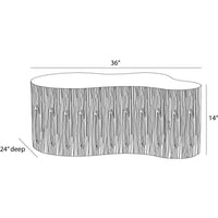 Indio Grey Large Outdoor Coffee Table