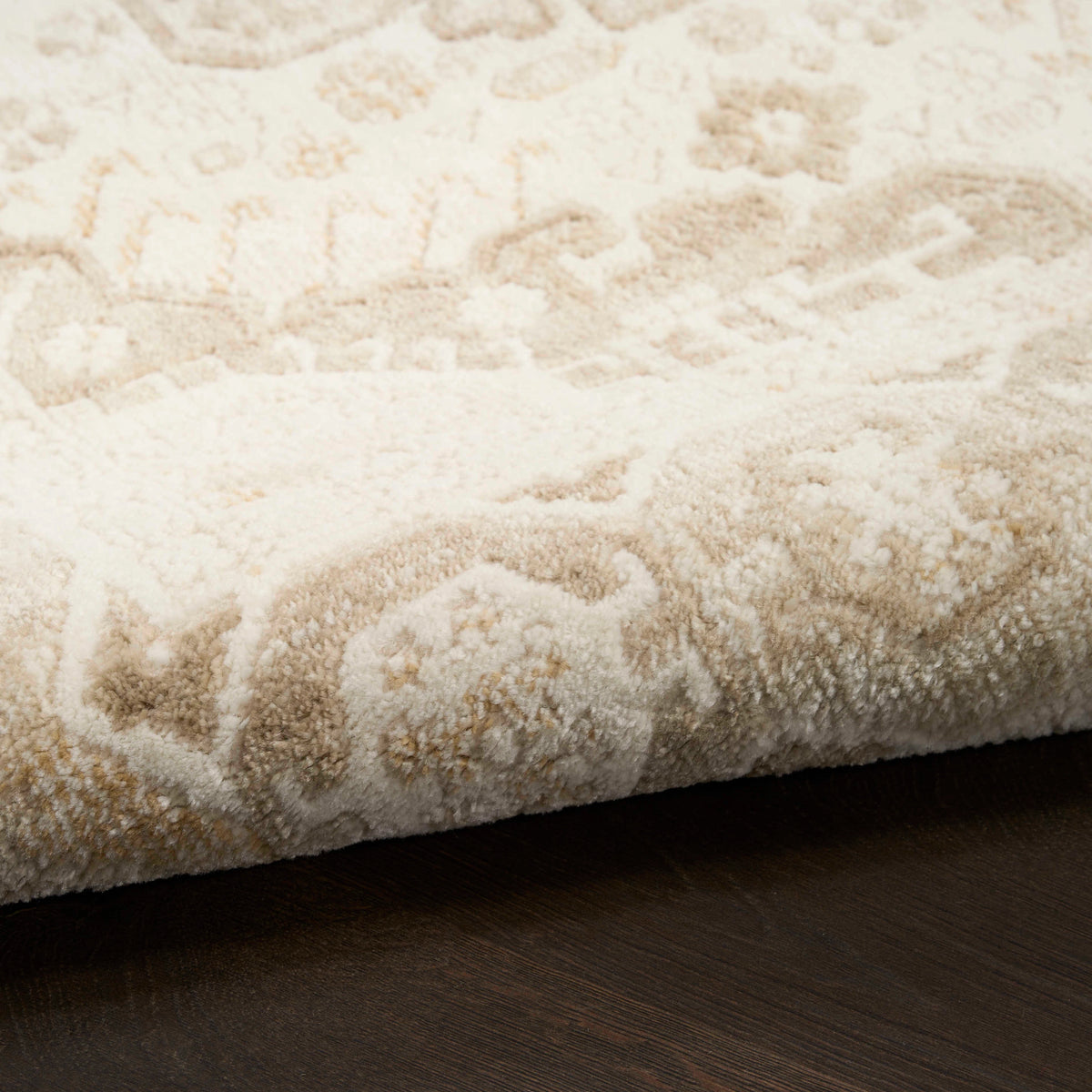 Isabeau Ivory Beige Area Rug