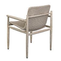 Audrey All Weather Outdoor Oatmeal Dining Chair