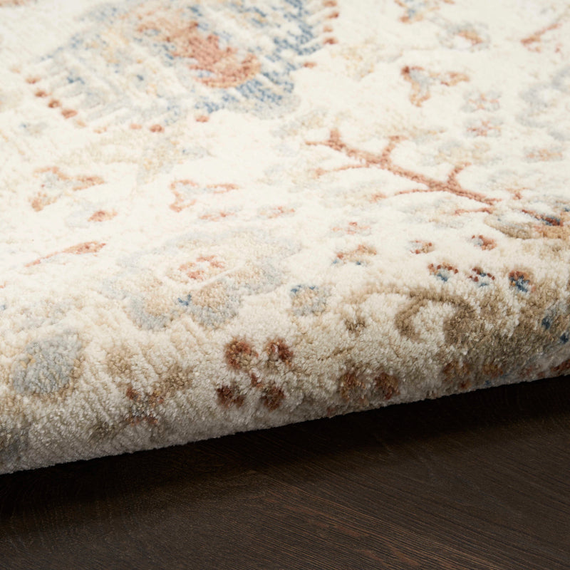Isabeau Rust Ivory Area Rug