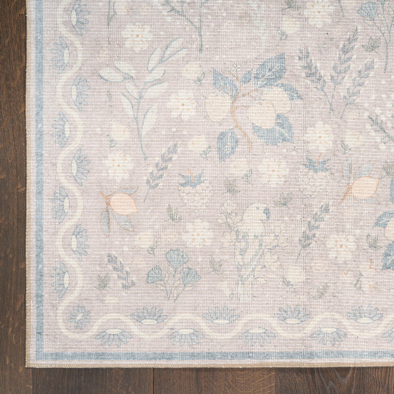 Elara Grey Multicolor Area Rug