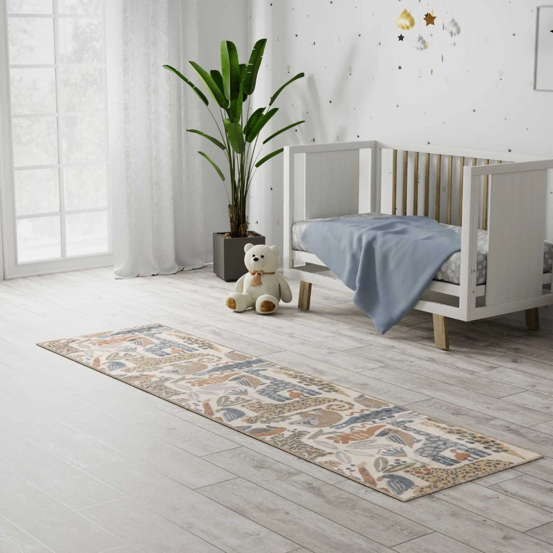 Safari Neutral Area Rug