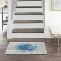 Vivid Blue Area Rug