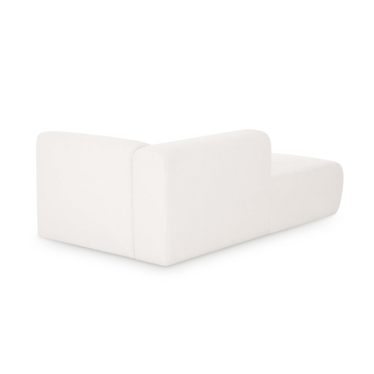 Tereasa Cream Performance Chenille Modular Chaise