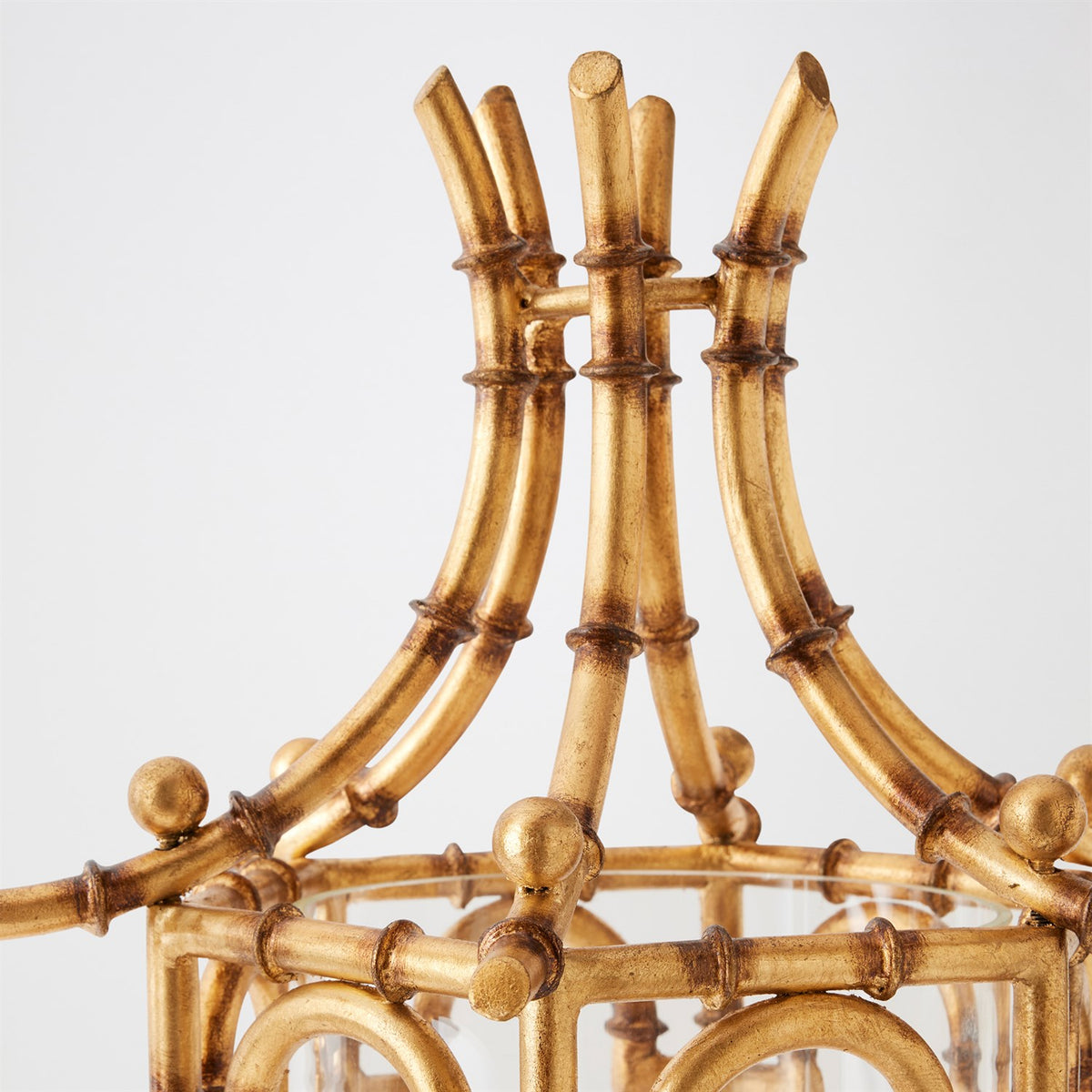 Bamboo Gold Leaf Hurricane (2 Sizes Available)