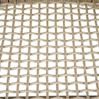Enzo Buff Plain Weave Outdoor Bar Stool