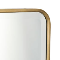 Ismerie Gold Lily Pad Mirror