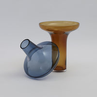 Lowell Amber/Cobalt Vase (4 Sizes Available)