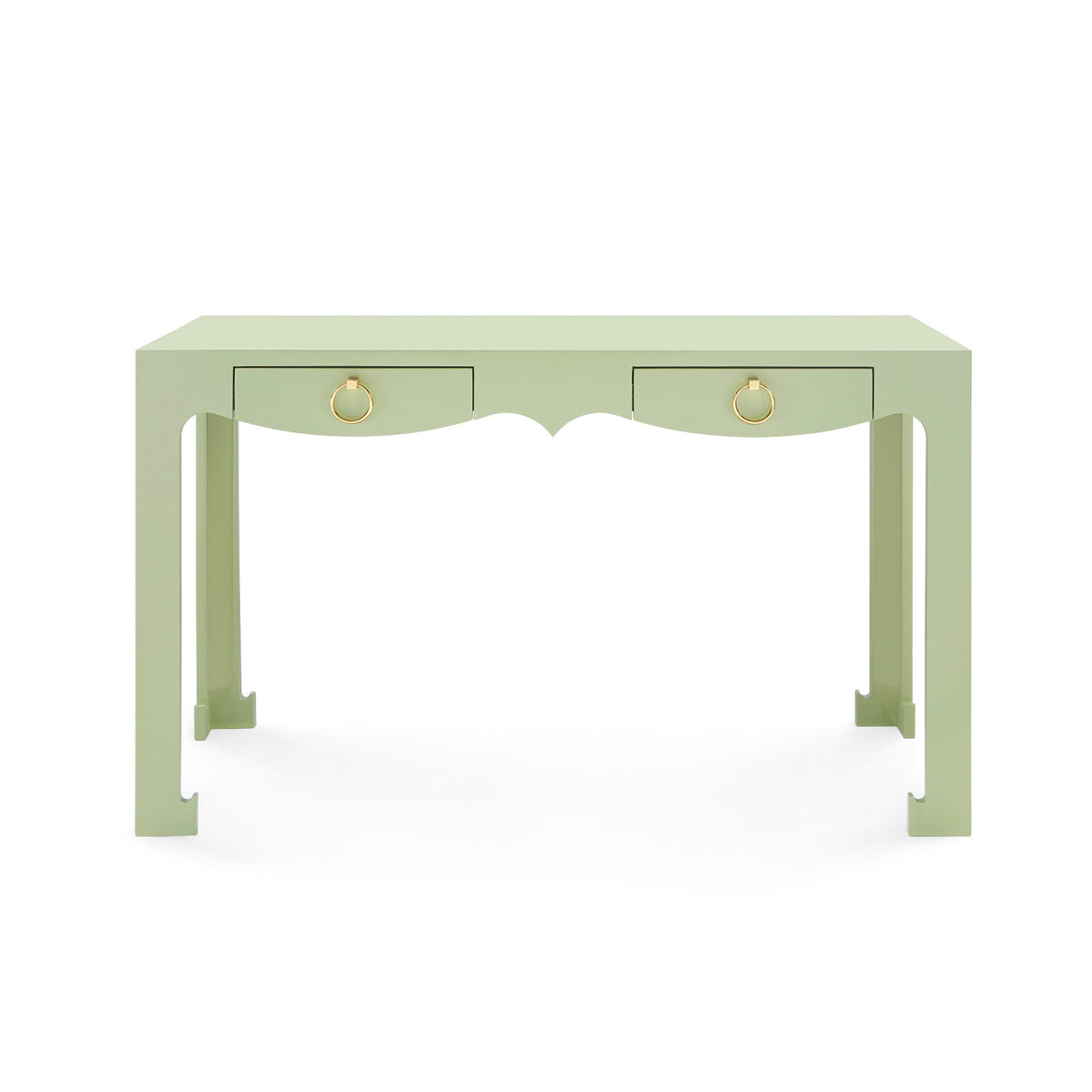 Maylee 47.25" Green & Gold Console/Desk