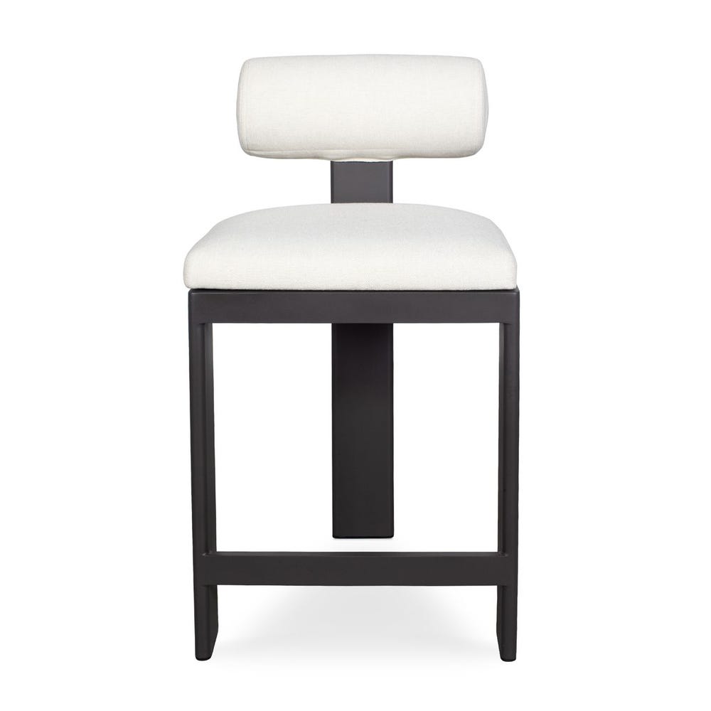 Verah White Outdoor Counter Stool